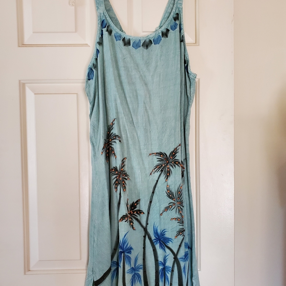 Sleeveless sun dress